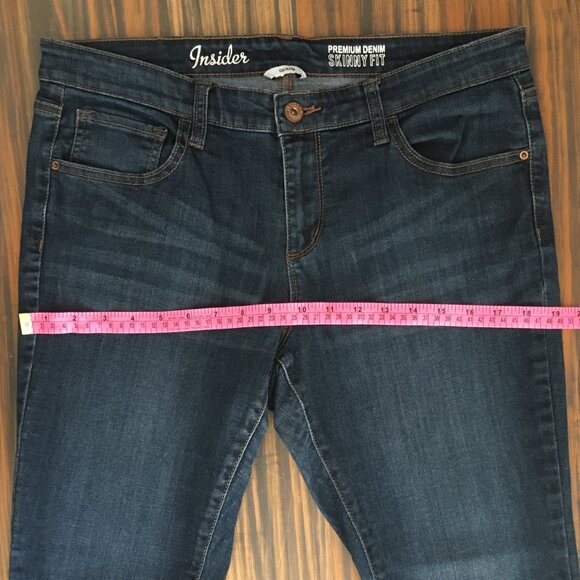 [Insider] Dark Wash Curvy Skinny Fit Jeans | 31P | Good - Picture 3 of 14